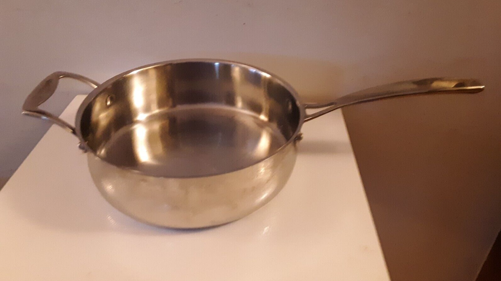 Cuisinart 4533-24H Stainless Steel 3.5 QT Saute Pan with Helper Handle