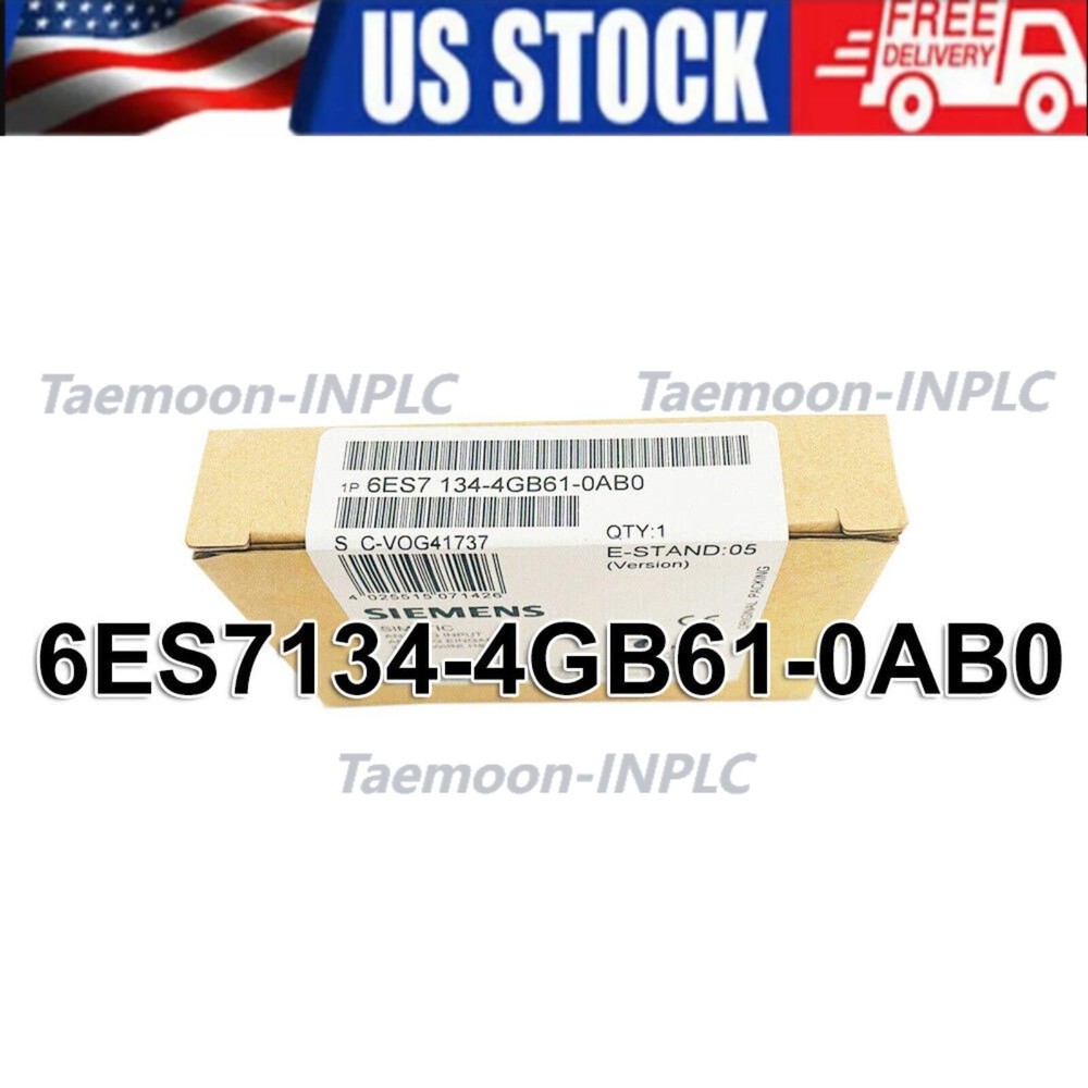 1pc Siemens 6ES7 134-4GB61-0AB0 6ES7134-4GB61-0AB0 DP Electronics module ET 200S