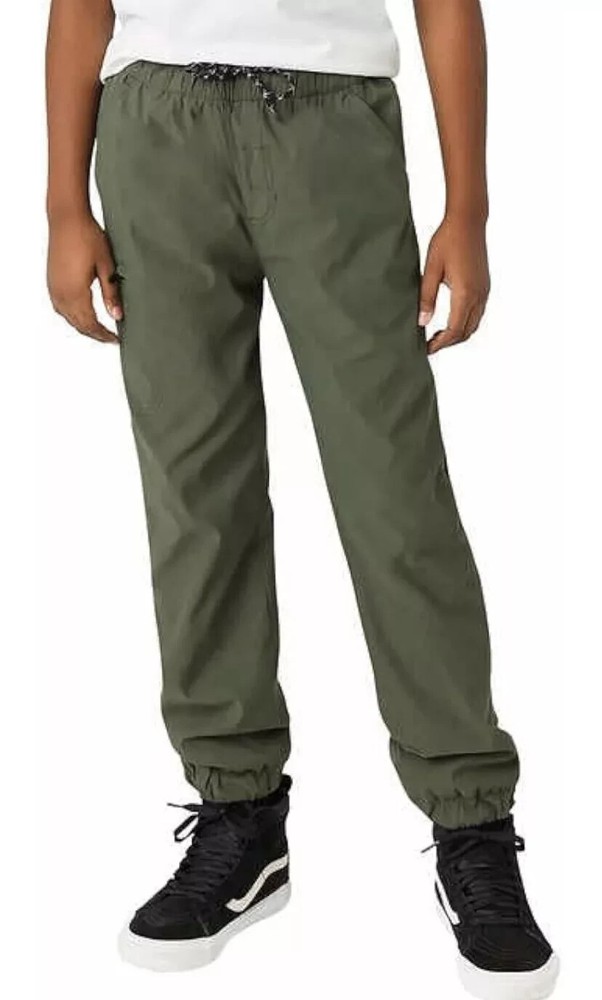 Weatherproof Boys Size XS 5/6 Fleece Lined Adj Waist Green Pants NWT