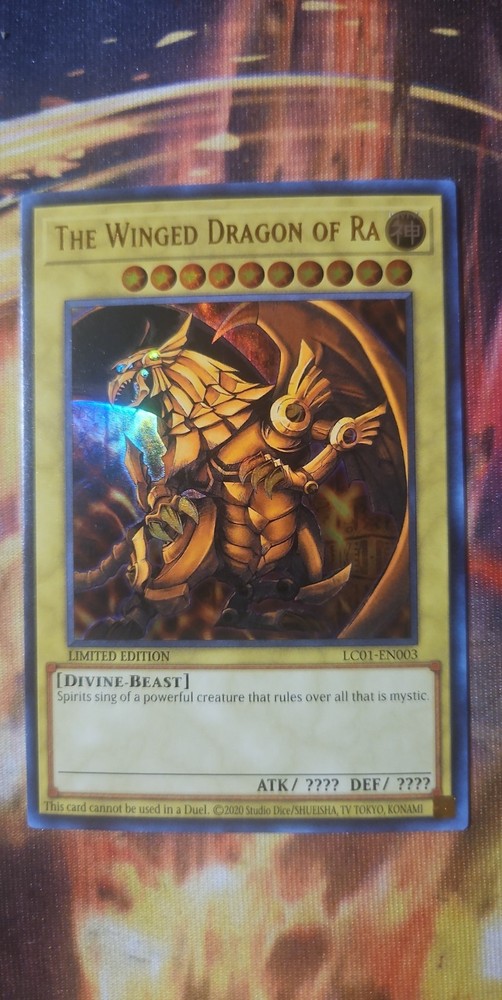 Winged Dragon of Ra LC01-EN003 Yu-Gi-Oh Legendary Collection Card