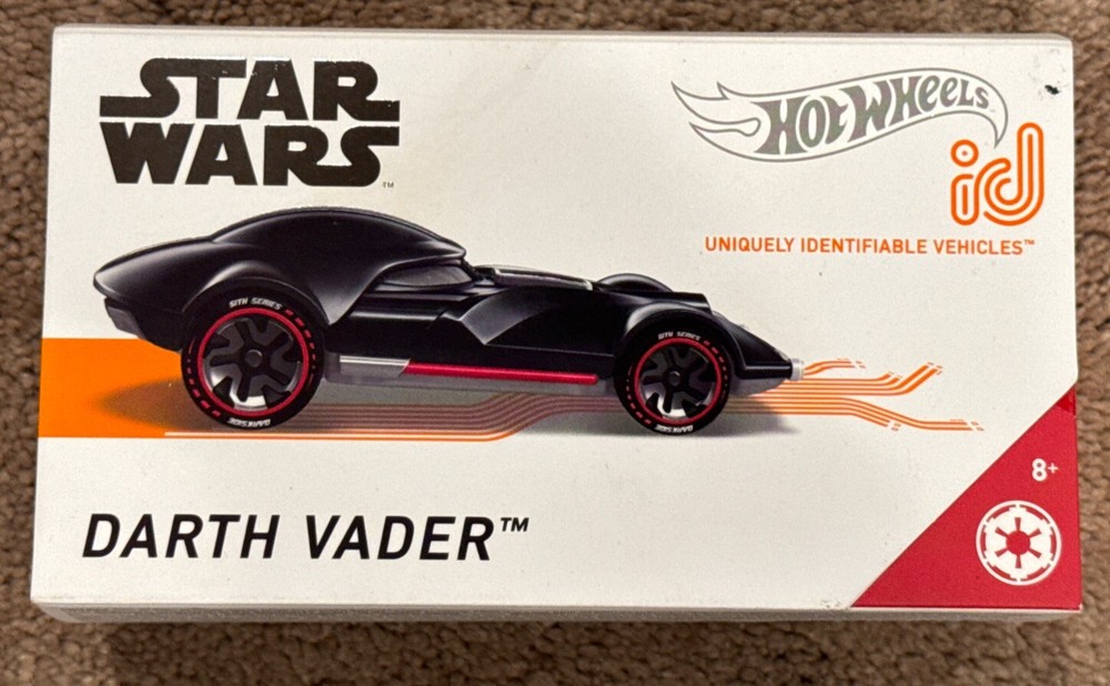 Hot Wheels id Star Wars Darth Vader Limited Run Collectible Series 1  (B1)