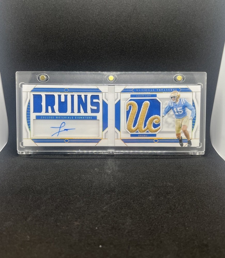 Laiatu Latu UCLA Logo Patch Auto Booklet National Treasures /5