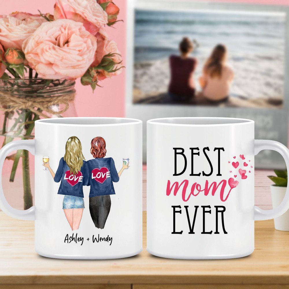 Mothers Day Gift Personalized Best Mom Ever Mug Mom Birthday Gift From Daughter-image