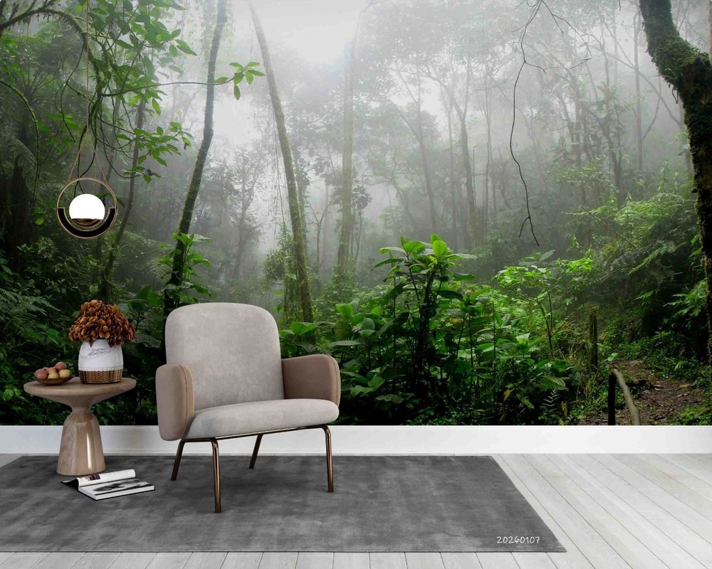 3D Forest Landscape Wall Murals Wallpaper Murals Wall Sticker