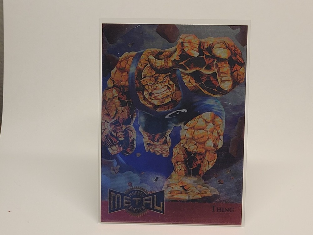 1995 Marvel Metal Thing Metal Blaster 14