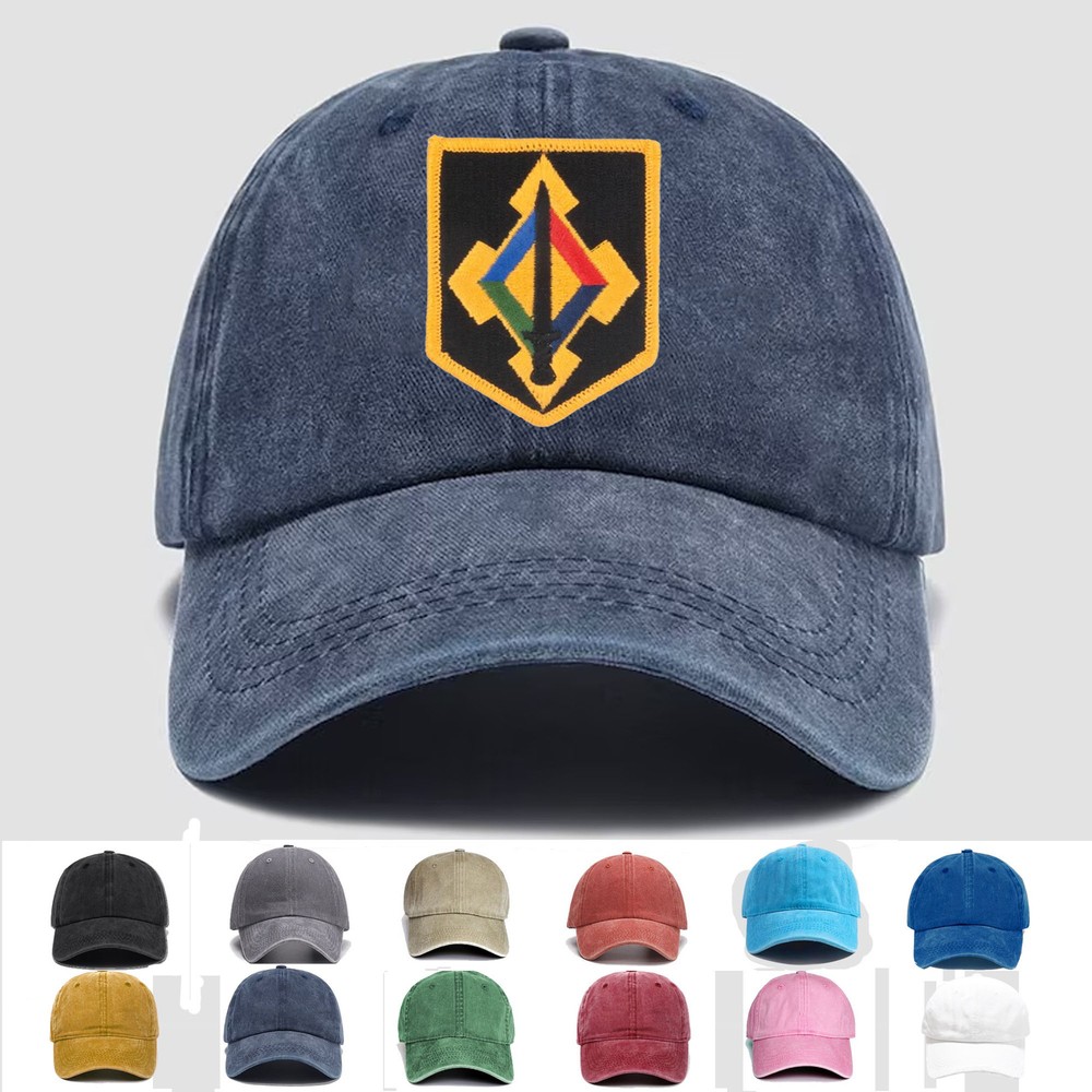 Custom Embroidered Hat Maneuver Support Center of Ft. Leonard Wood, Veteran Cap