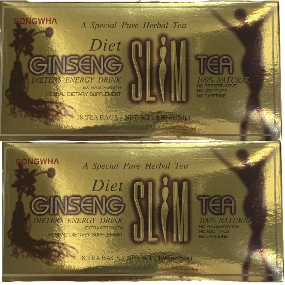 Songwha Extra Strength Diet Ginseng Slim Herbal Tea for Weight Loss 36 Bag Korea