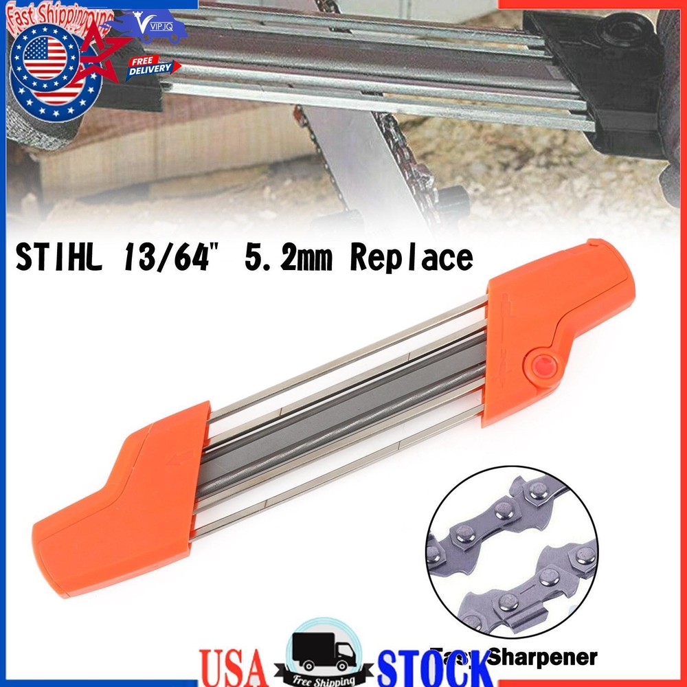 2-in-1 Chainsaw Chain Sharpener Tool for STIHL 13/64