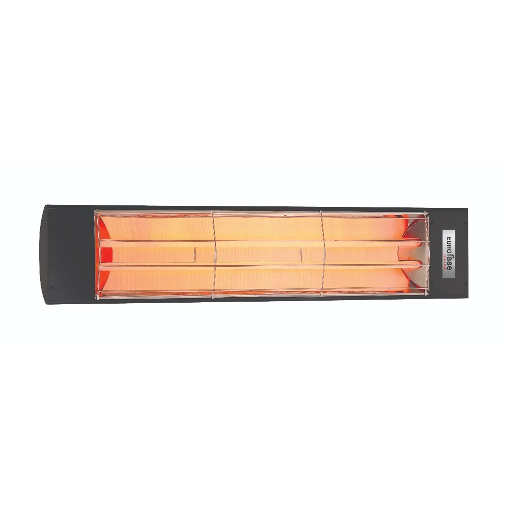 Eurofase Heating EF40240B 4000 Watt Electric Infrared Dual Element Heater-240