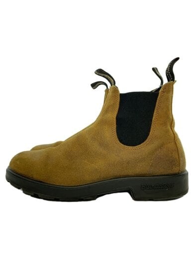 Blundstone Side Gore Boots US7 Khaki Suede Casual Style GZO24