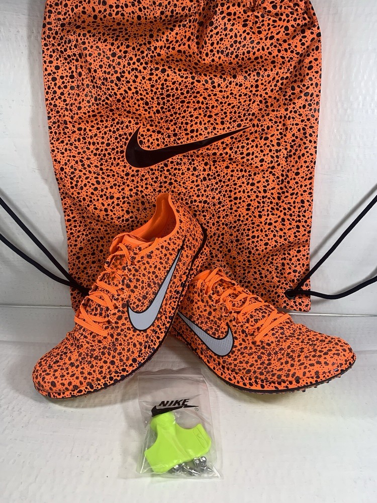 Size 12 - Nike ZoomX Dragonfly 2 (Orange/Black) Men's Track Spikes