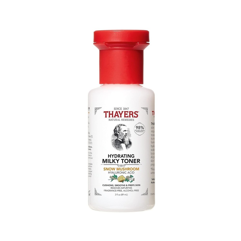 Thayers Hydrating Face Milky Toner with Snow Mushroom & Hyaluronic Acid 3oz/89ml
