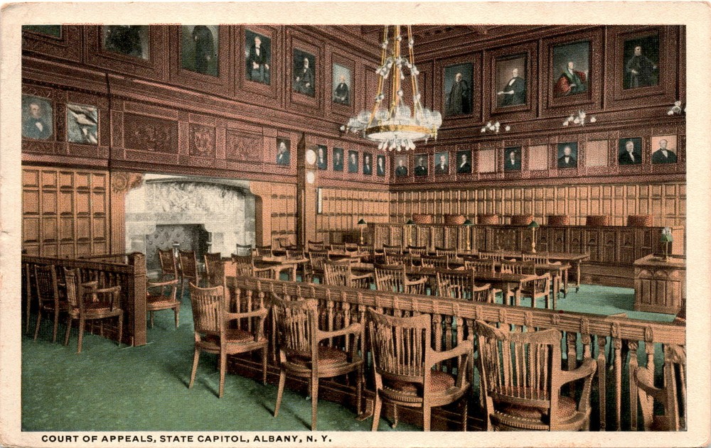 COURT OF APPEALS, STATE CAPITOL, ALBANY, N. Y Postcard