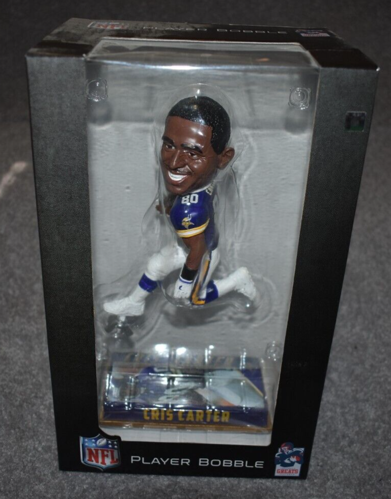 Minnesota Vikings Chris Carter #80 NFL Retired Player Bobblehead