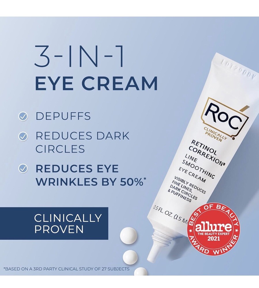 RoC Retinol Correxion Line Smoothing Anti-Aging 15ml Eye Cream