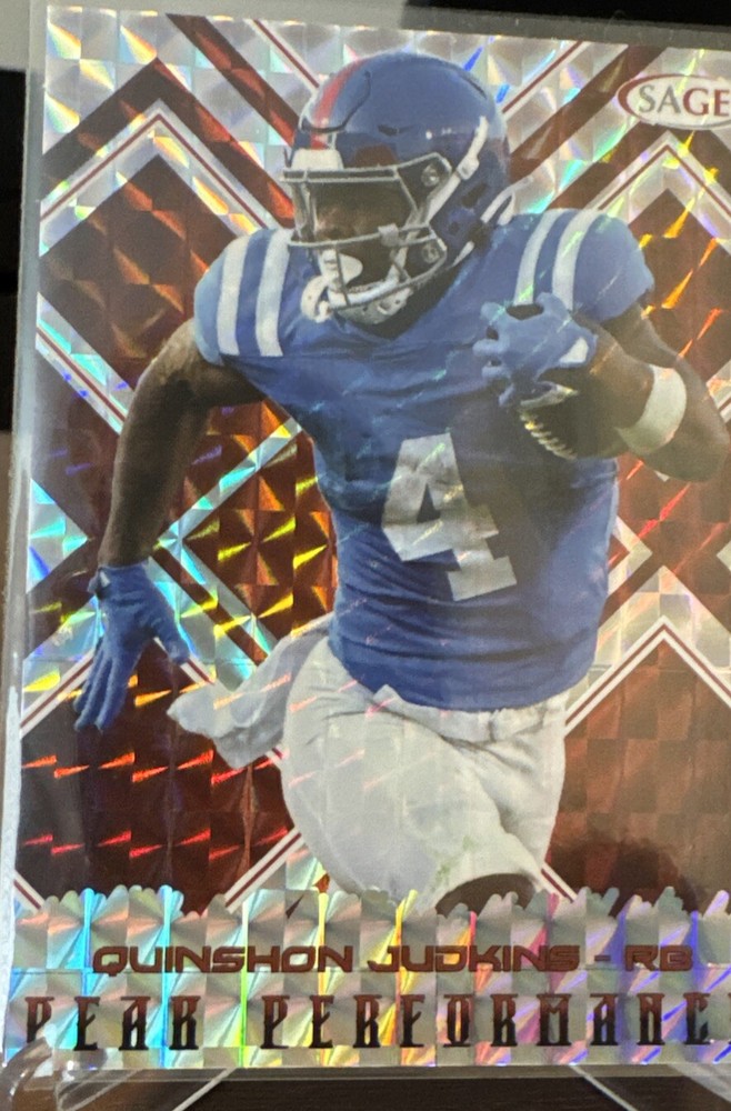 2025 Sage Low Series - Peak Performance #pk-qj Quinshon Judkins - Ole Miss Rebel