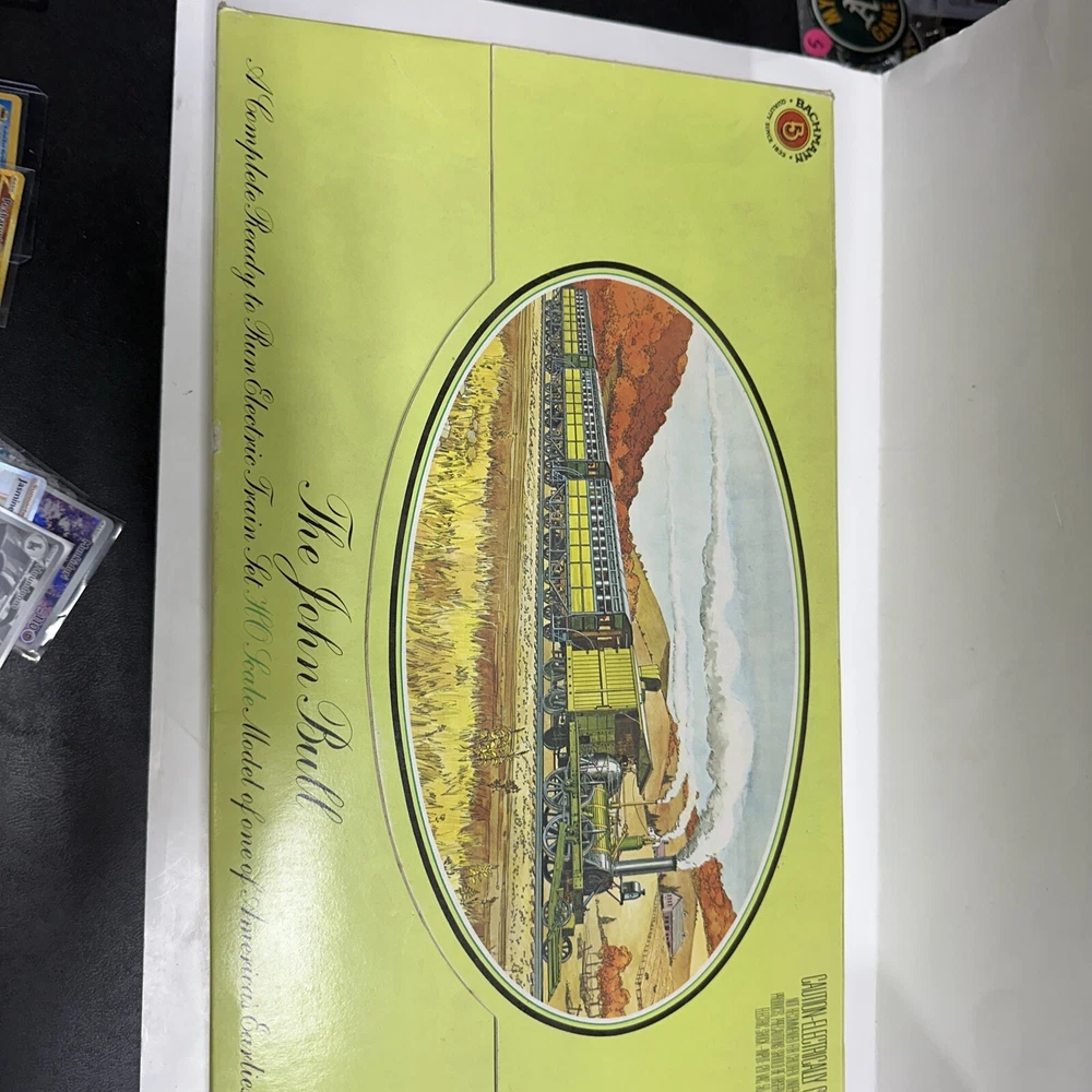 Bachmann 40-140 The John Bull HO Scale Train Set Locomotive Tender 3 Coaches