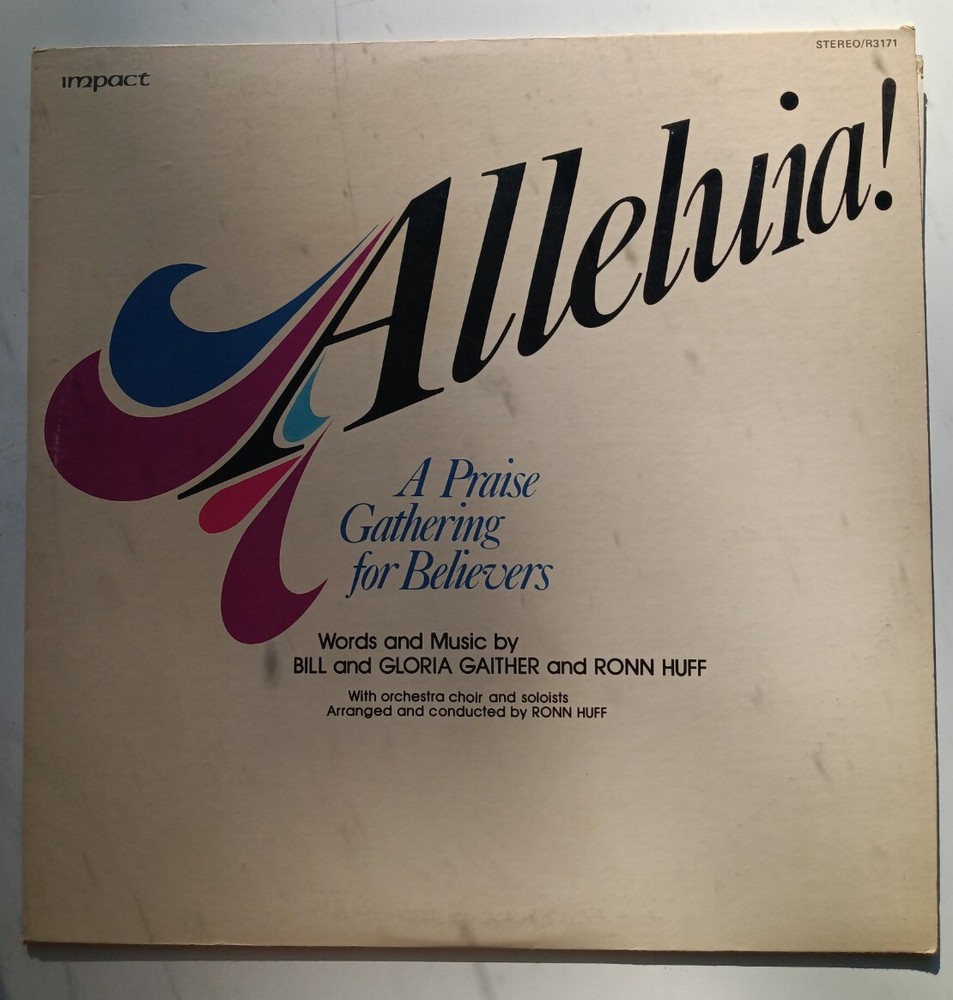 Alleluia A Praise Gathering For Believers  Gospel Music Compilation LP 66A22
