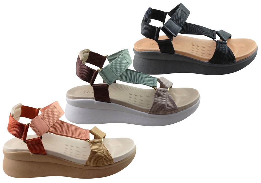 Usaflex Reece Womens Comfortable Sandals Made In Brazil - Leather