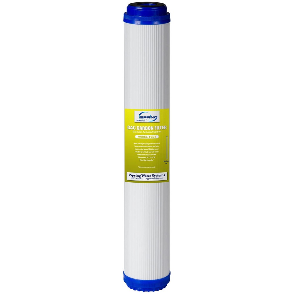 iSpring Water Filter Replacement Cartridges, Granular White