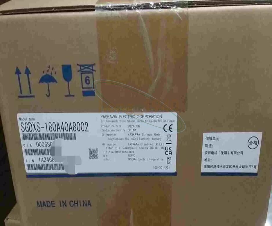 ONE NEW YASKAWA SERVO DRIVE SGDXS-180A40A8002