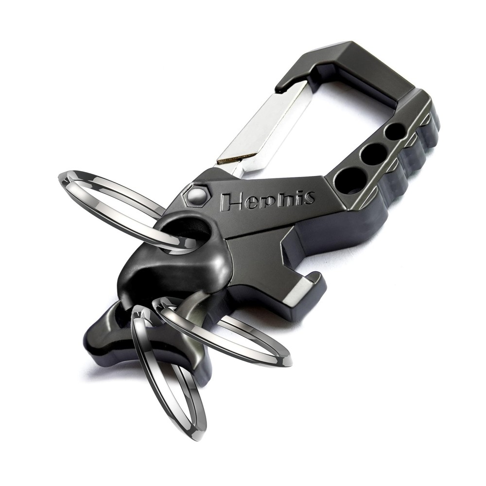 Hephis Key Chains Keychain Bottle Opener Heavy Duty and Bigger 2 Detachable for