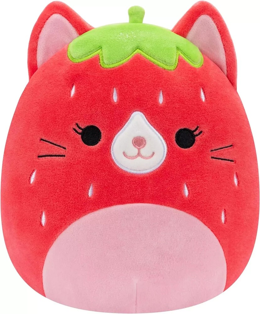 Squishmallows Original 8 Inch Olma Strawberry Cat Official Jazwares Plush NEW