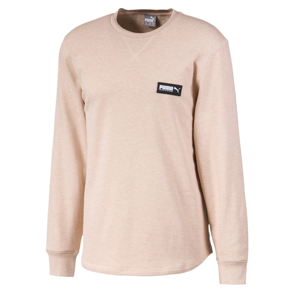 Puma Fusion Crew мужской розовый 58267670