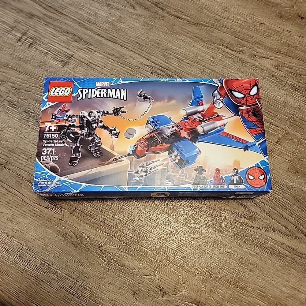 LEGO 76150 Marvel Spiderjet vs. Venom Mech Spider-Man New Sealed Box