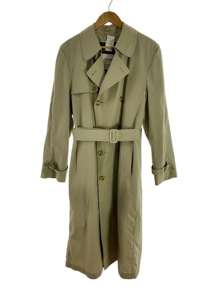 London Fog 70S/Made In Usa/Trench Coat With Liner/38/Cotton/Beg 3944