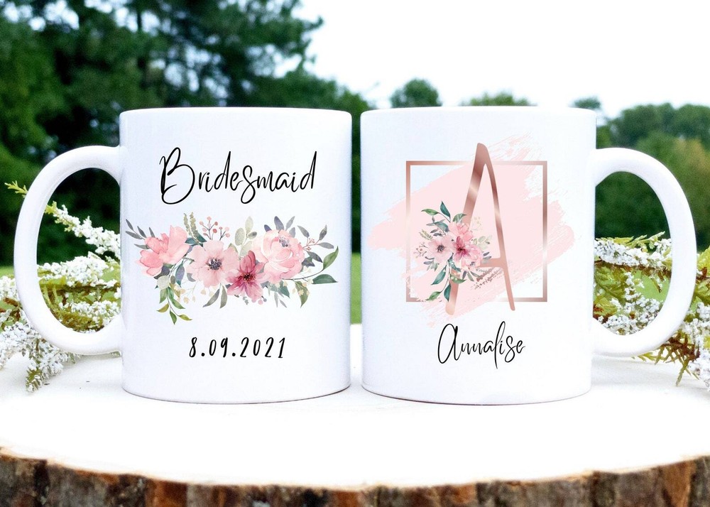 Customized Bridesmaid Proposal Coffee Mug Best Friend