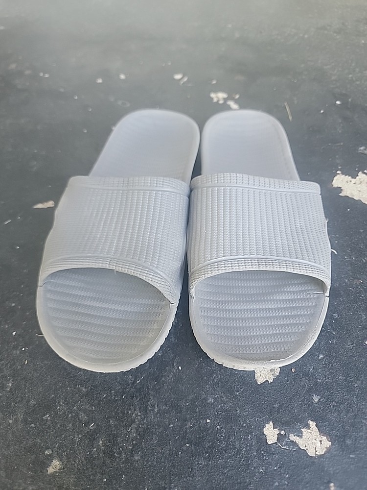 Authentic DOC Prison Shower Shoes/Slides  Gray