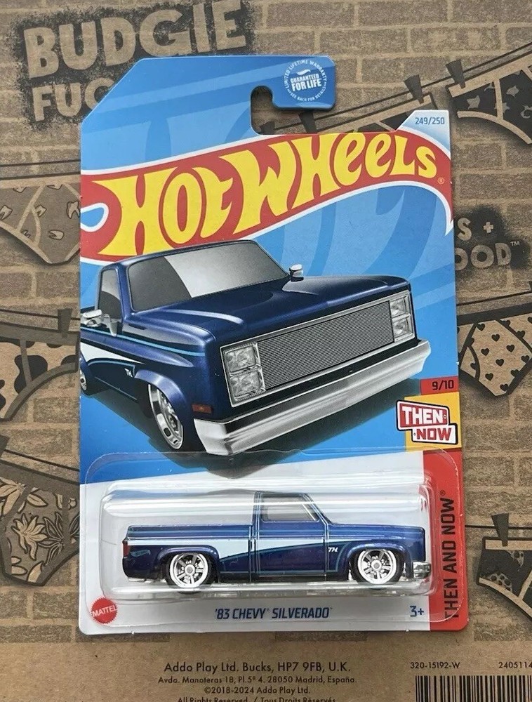 HOT WHEELS ‘83 CHEVY SILVERADO SUPER TREASURE HUNT 2024 *READ*