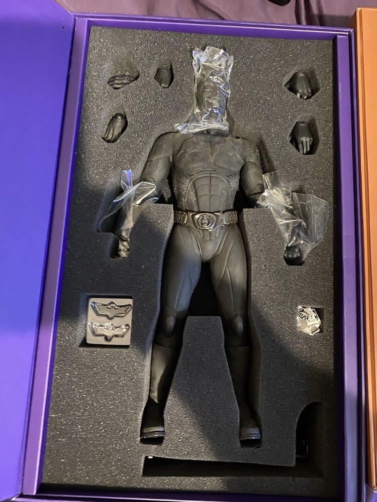 HOT TOYS 1/6 SCALE BATMAN BEGINS BATMAN DEMON & SCARECROW MMS140