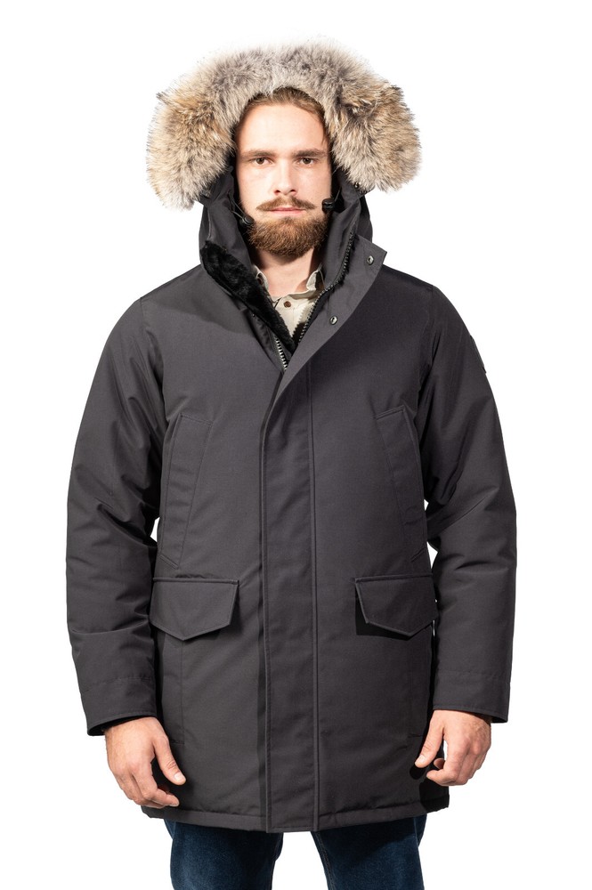 Canada Arctic Bay Manitoba  Goose Down long parka coyoye fur XXXL MSRP1395