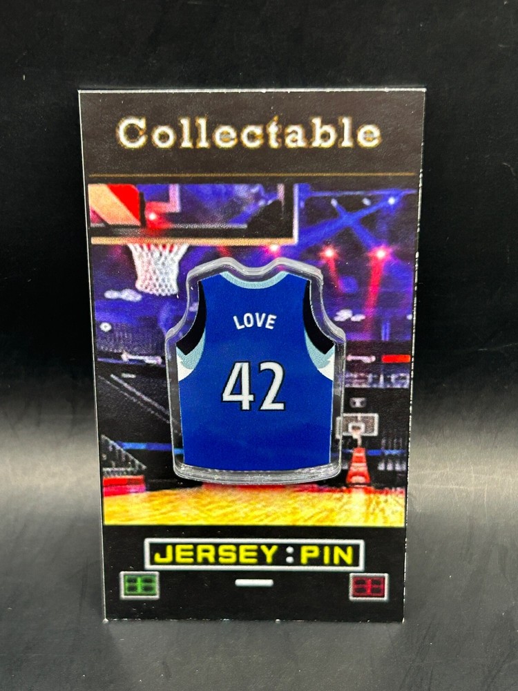 Minnesota Timberwolves Kevin Love jersey lapel pin-Classic RETRO Collectable