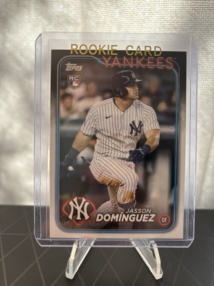 2024 Topps Series 1 Jasson Dominguez RC Rookie #60 NY Yankees Baseball Card
