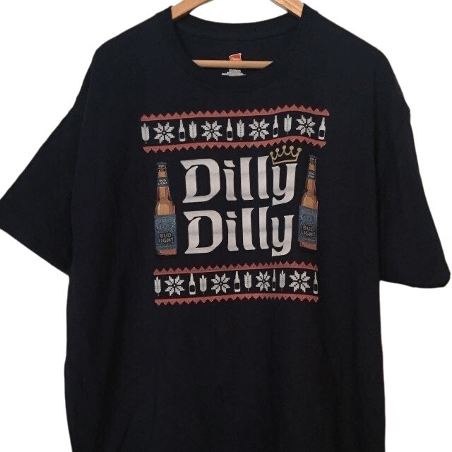 Dilly Dilly Christmas Tshirt for Men in Size Large