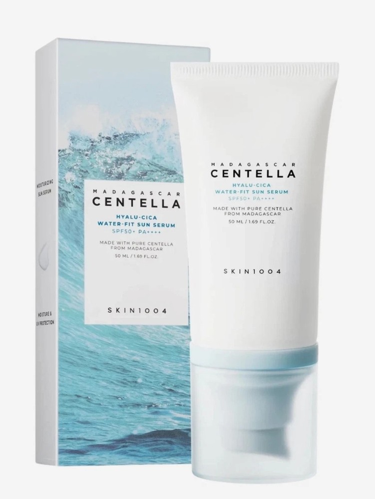 3 Pack - SKIN1004 Madagascar Centella SUN SERUM Made in Korea - 3 X 50ml
