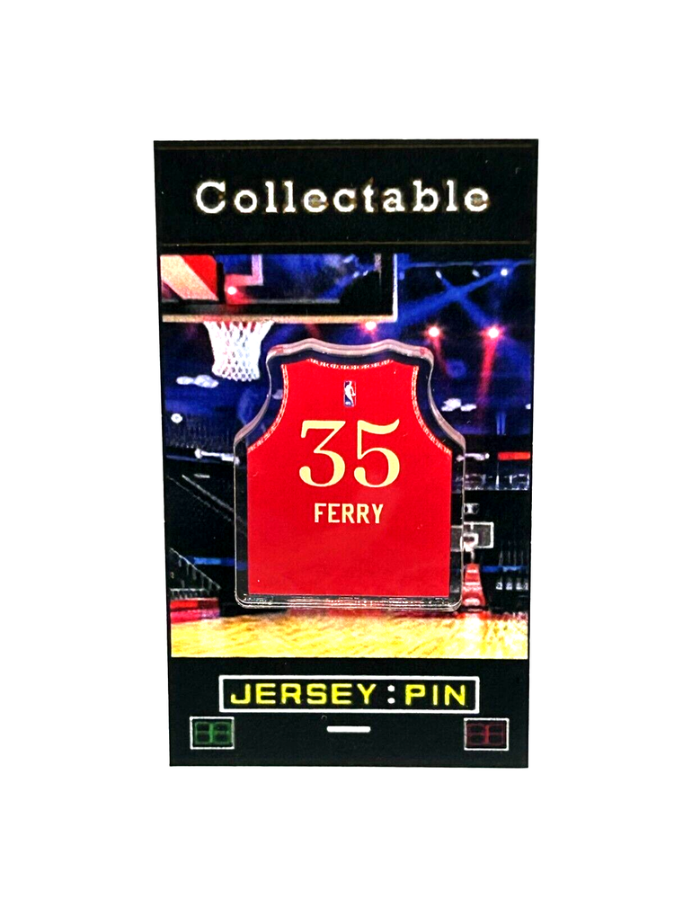Cleveland Cavaliers Danny Ferry Jersey Lapel Pin Collectible Free Shipping