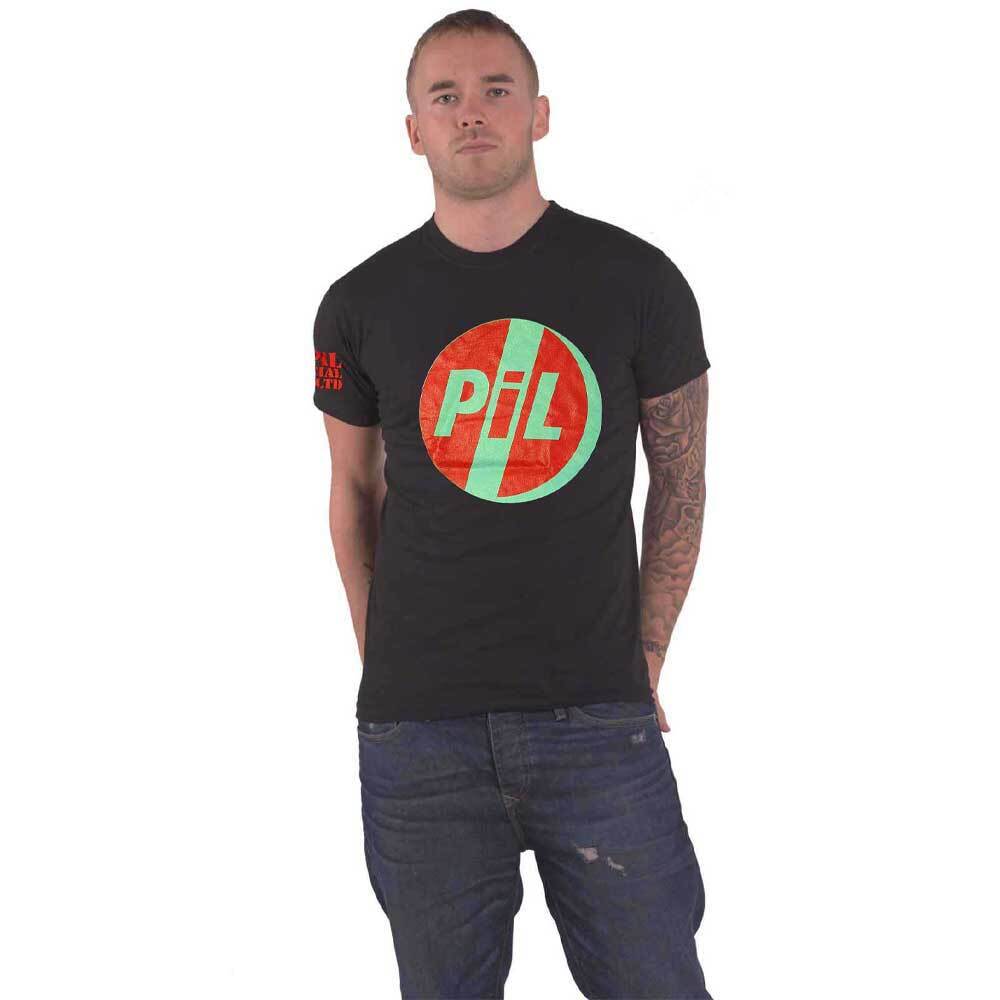 PIL Public Image Ltd Official Unisex Black T-Shirt Original Logo Design