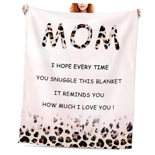 Mothers Day Blanket Gifts for Mom from 60x80inch Mom Blanket from Daughter Son-image