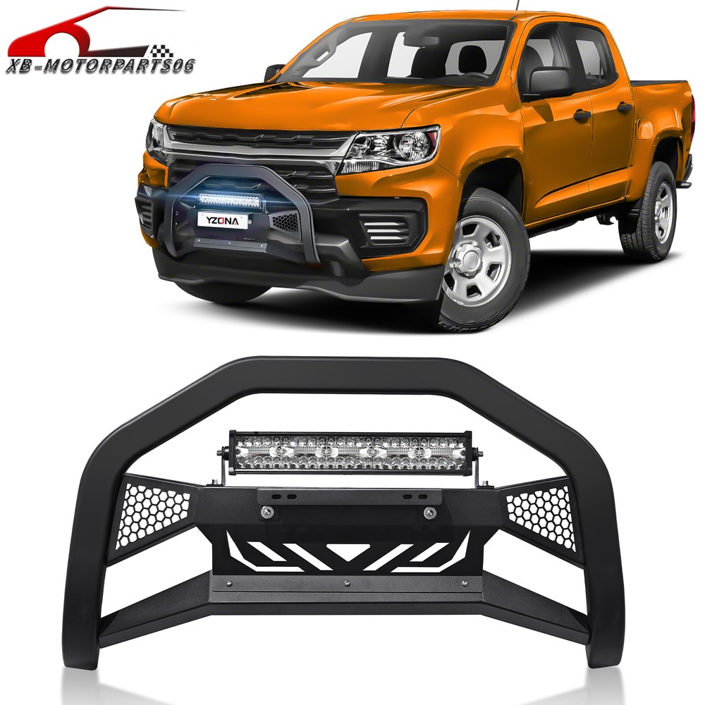 Bull Bar Front Grille Guard Bumper For 2015-2022 Chevy Colorado & GMC Canyon