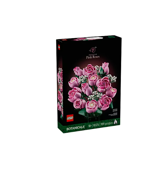 LEGO Botanicals Bouquet of Pink Roses, Decorative Flowers 1037