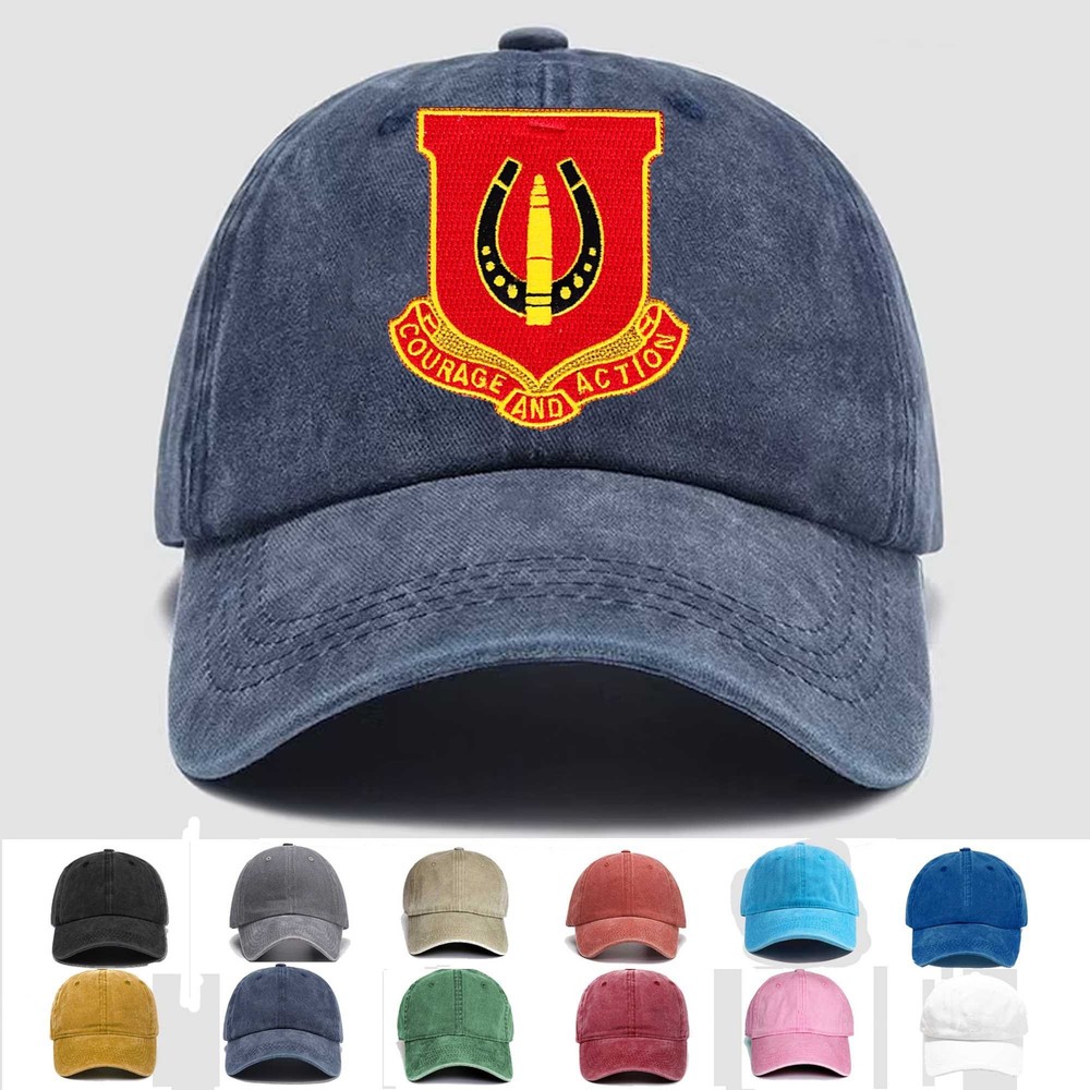 Custom Embroidered Hat 26th Field Artillery Regiment,  Veteran Cap, Trucker Hat