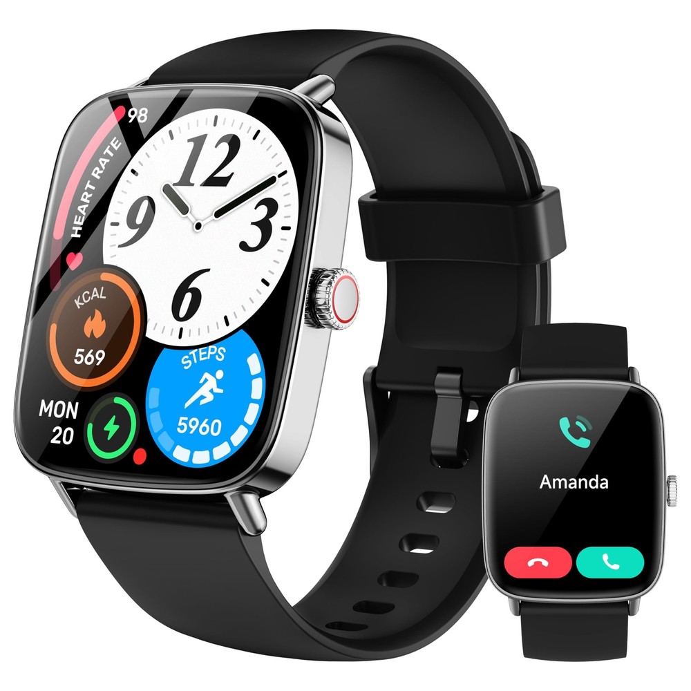 Smart Watch for Men Android & iPhone, 1.85