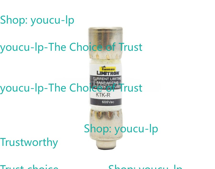 10pcs Bussmann KTK-R-1/10 ( KTK-R-0.1) 0.1 Amp 600V Fast-Acting Fuses.