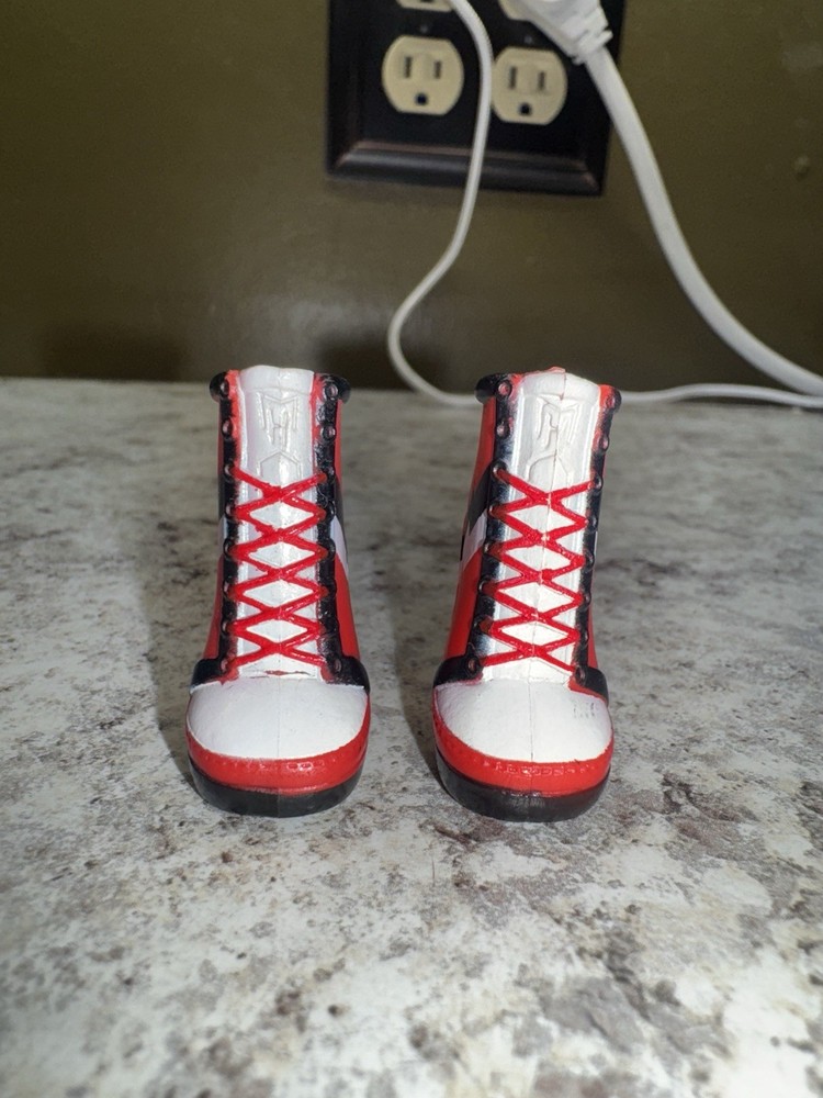 Monster High Doll Ghoulia Yelps Tennis Shoes Red & White Wedge Heels Replacement