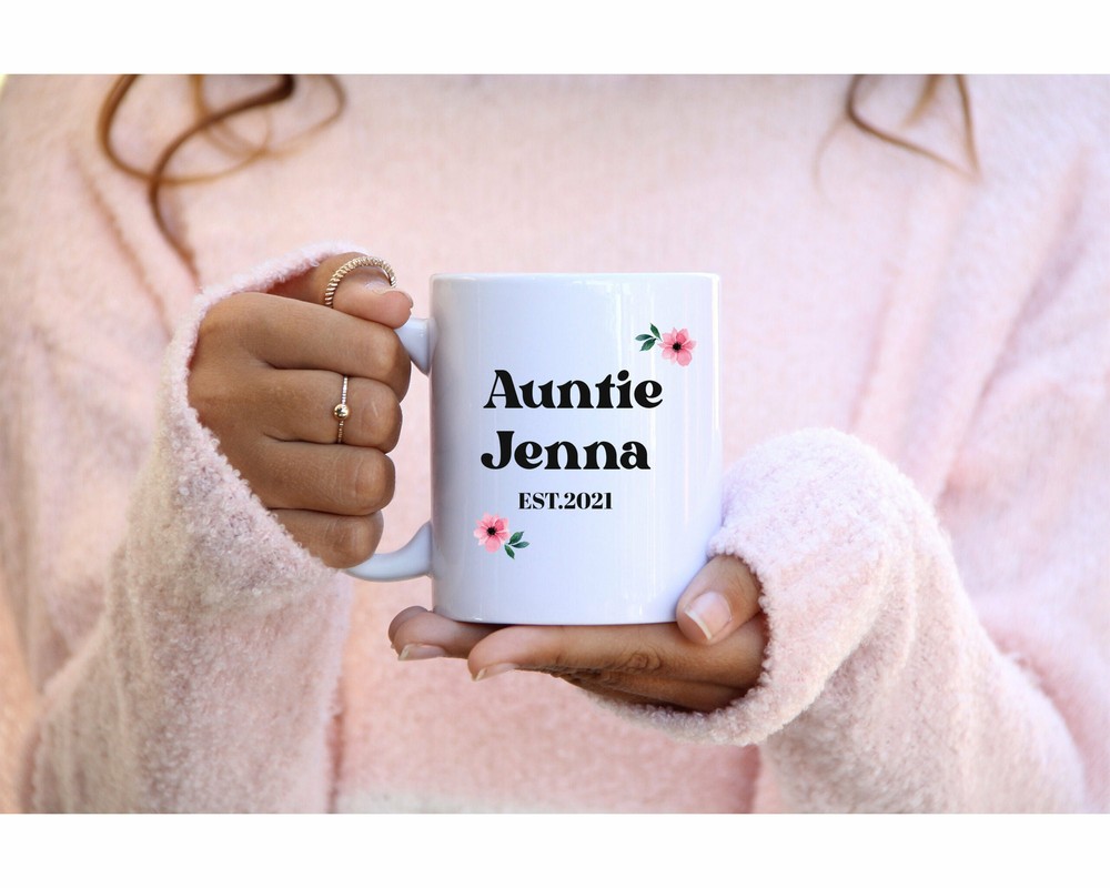 Mama Coffee Mug Mom 2021 Auntie 2021 Mug  Pregnancy Announcement Gift Idea Gift