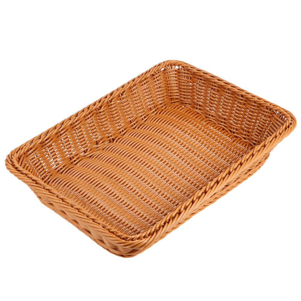 Wicker Storage Baskets Woven Storage Bins Bread Baskets Serving Basket Wicker